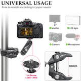 ulanzi R094 Clamp mount for dslr cameras , vlogging mount for dslr, extension mount for tripod