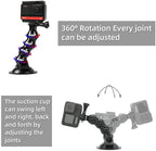 Flexible Car Suction Mount for GoPro Hero 9 8 7 SJCAM DJI Action Cameras