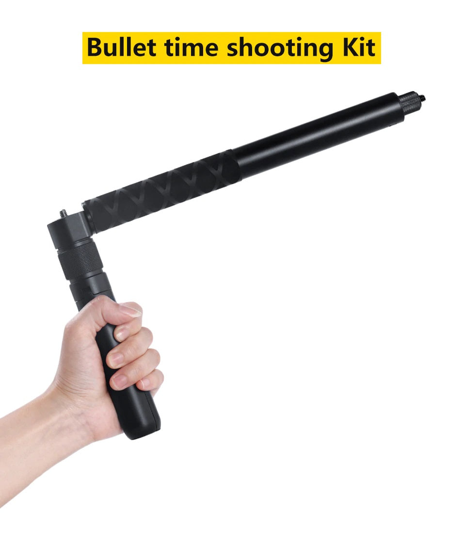 3 in 1 Bullet Time Bundle Invisible Stick Tripod Monopod for Insta360 | Yantralay