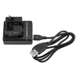Dual Port AHDBT-501 Battery Charger For GoPro Hero 5 Black Camera With USB Cable For Go pro Hero 5