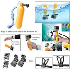40 in 1 Accessory Kit for GoPro Hero 13/12/10, SJCAM ,Yi & Other Action Cameras