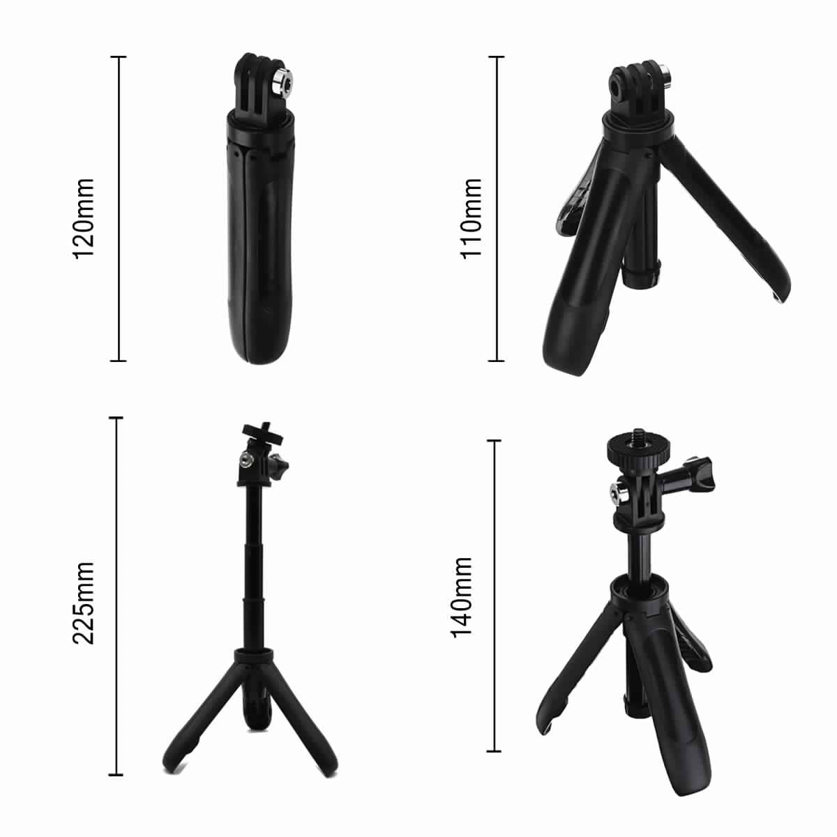 compact mini tripod for travel vlogging