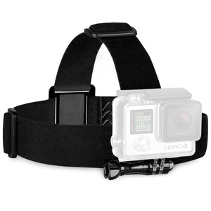 Adjustable Head Strap Mount ForGoproHero, SJCAM, Yi & Other Action Cameras