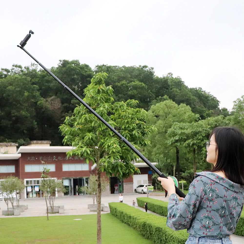 3 Meter Ultra Long Invisible Selfie Stick Extension Pole for Action Cameras