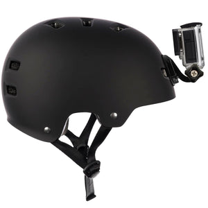 9 in 1 J- Hook Front & Side Helmet Mount With 3M Sticker For GoPro, SJCAM, Eken & Other Action Cameras