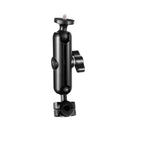 Bike Camera Mirror Mount Bracket with 1/4 Metal Stand for Action Cameras