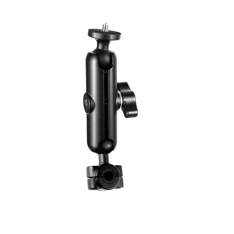 Bike Camera Mirror Mount Bracket with 1/4 Metal Stand for Action Cameras