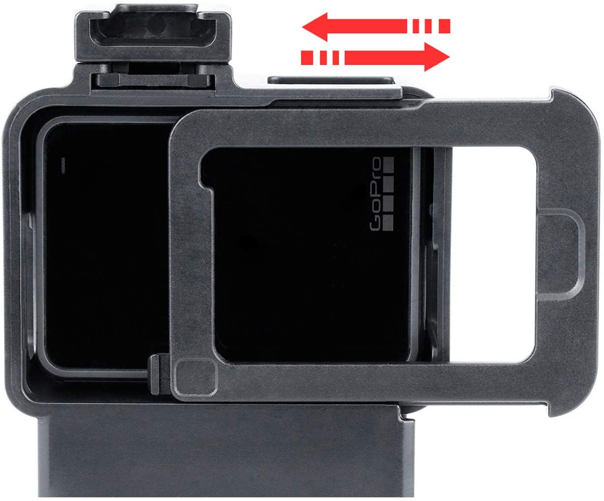 Ulanzi Vlogging Case with Mic Mount & Cold Shoe Mount For GoPro Hero 7/6/5