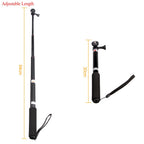 Telescoping Extendable Monopod Tripod Pole Handheld Camera Selfie Stick