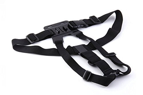 2 in 1Head Strap Mount & Chest Mount for GoPro,SJCAM, Yi, & Other Action Cameras
