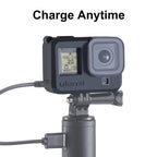 Silicone Protective Cover with Lanyard Lens Cap for GoPro Hero 8 | Ulanzi G8-3