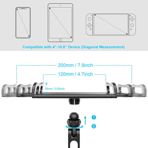 Car Backseat Tablet Holder For smartphones & Tablet Upto 7 - 11 Inches