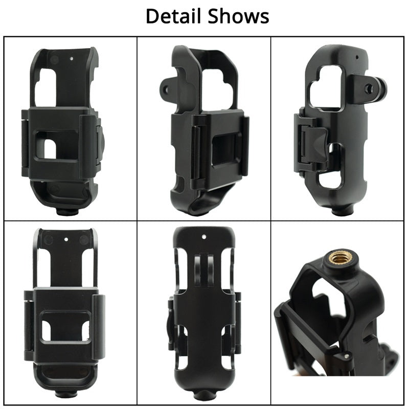 Osmo Pocket OP-7 Tripod Mount Vlogging Case Housing for DJI OSMO Pocket