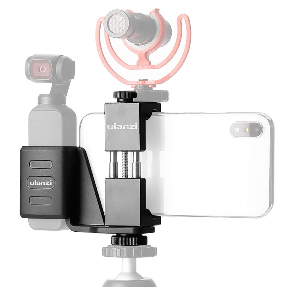 ULANZI OP-1 Metal Phone Holder Mount Set Compatible with DJI Osmo Pocket Camera