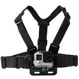 Chest Strap Mount For GoPro,Insta 360, SJCAM, DJI & All Other Action Cameras