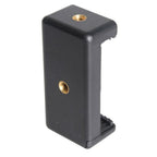 1/4" Flash Hot Shoe Screw Adapter Tripod Mount Phone Clip Holder For DSLR Camera