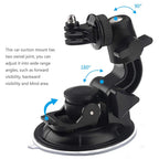 Windshield Car Suction Cup Mount for GoPro Hero 9 8 7 SJCAM Yi Eken Cameras
