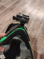 Full Face Motocross Helmet Chin Strap Mount Kit for Go Pro Hero 12/11/10/9/8/7, SJCAM, INSTA 360°, Osmo Action & All Other Action Cameras