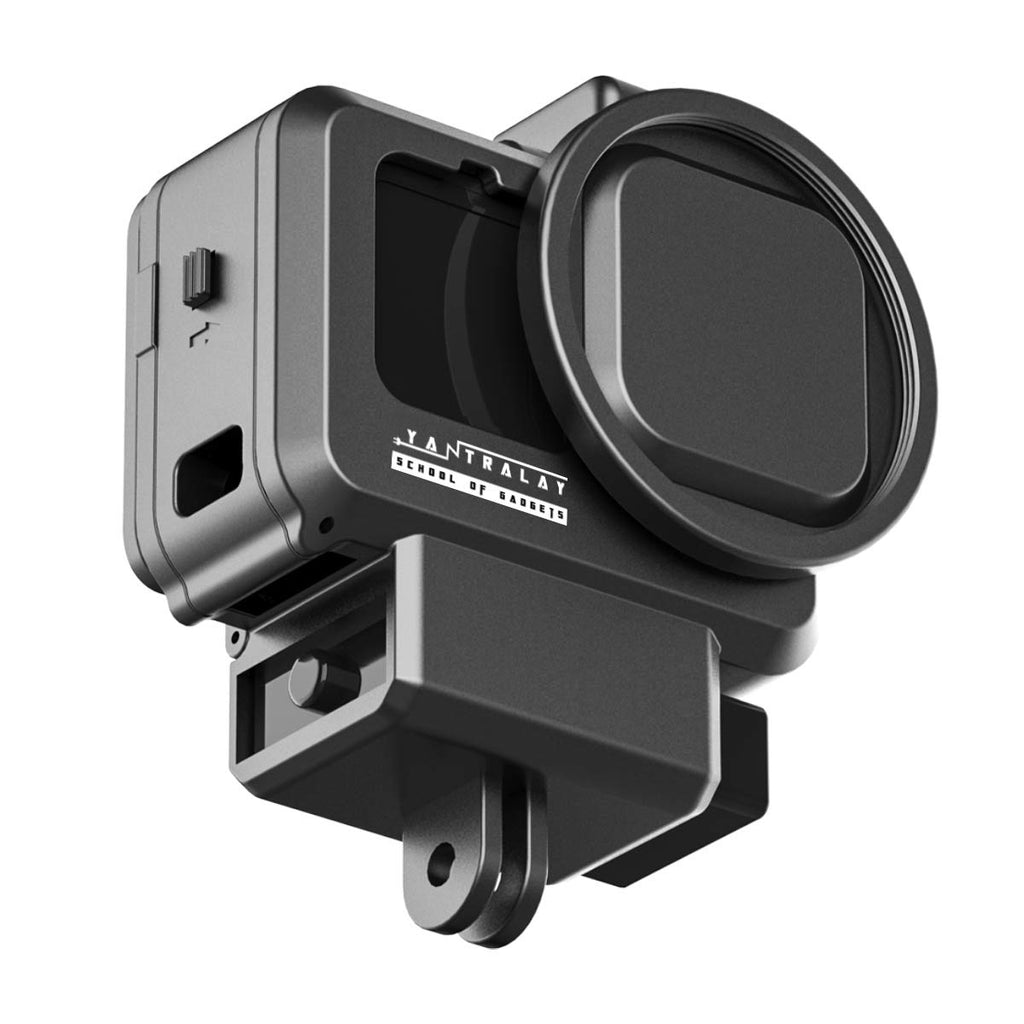 Vlogging Case with Dual Cold Shoe Mount for GoPro Hero 11 10 9 | YT-G9