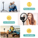 mobile tripod vlogging accessories bluetooth remote iphone gopro action camera hero 10 