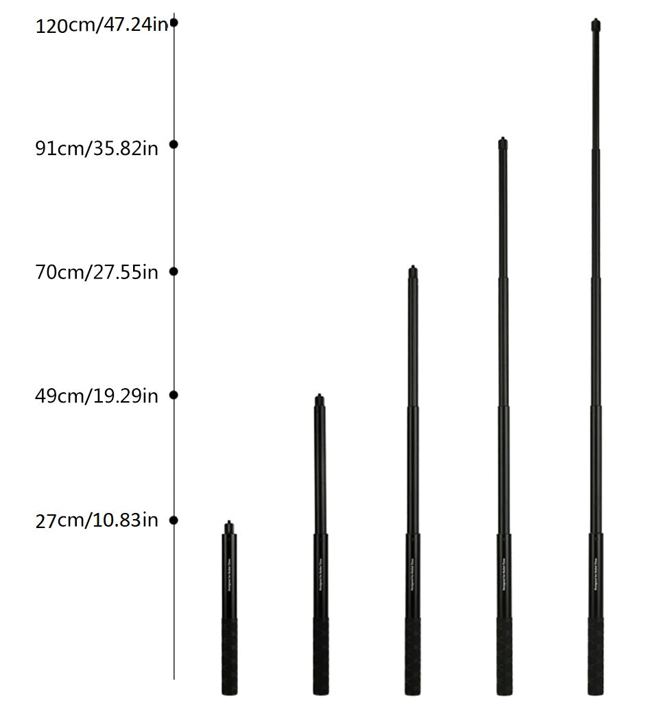 3 in 1 Bullet Time Bundle Invisible Stick Tripod Monopod for Insta360 | Yantralay