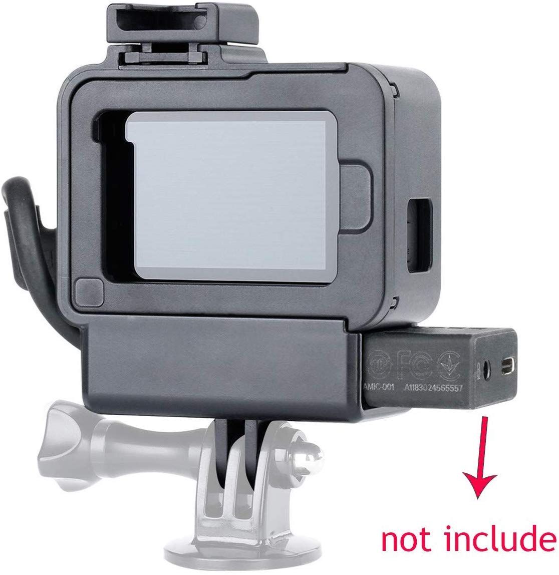 Ulanzi Vlogging Case with Mic Mount & Cold Shoe Mount For GoPro Hero 7/6/5