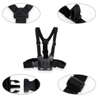 Chest Strap Mount for GoPro Insta360 SJCAM DJI and Action Cameras