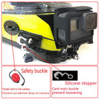 J Hook Front Side Helmet Extension Chin Mount for GoPro SJCAM Insta360