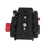 Universal Quick Release Camera Adapter Mount System with Slide Plate With 1/4" and 3/8" Screw