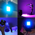 ULANZI Portable RGB LED Photo Light 3000–9000K Pocket Fill Light for Vlogging