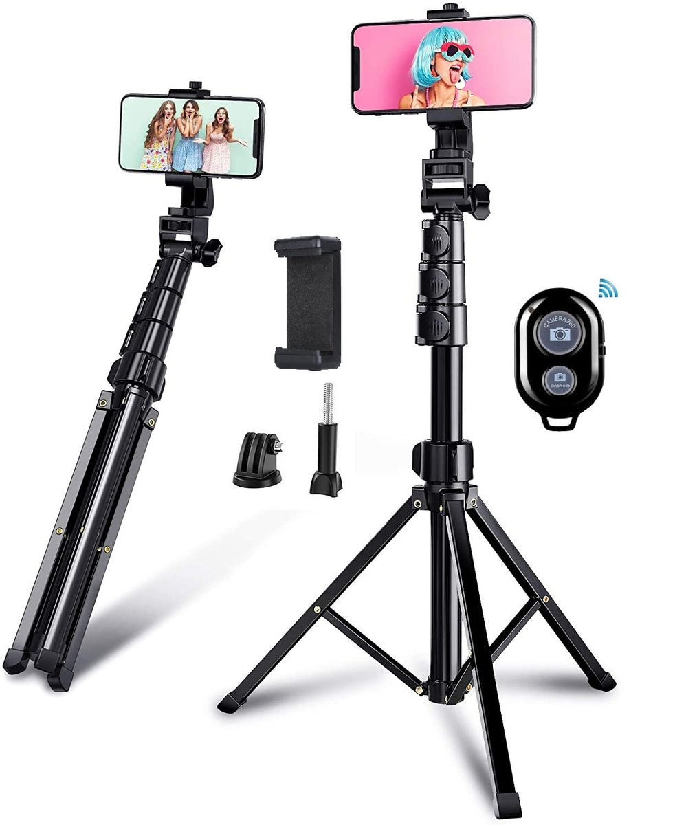 63 Inches Vlogging Selfie Stick Tripod Stand For Ringlight | Yantralay ...